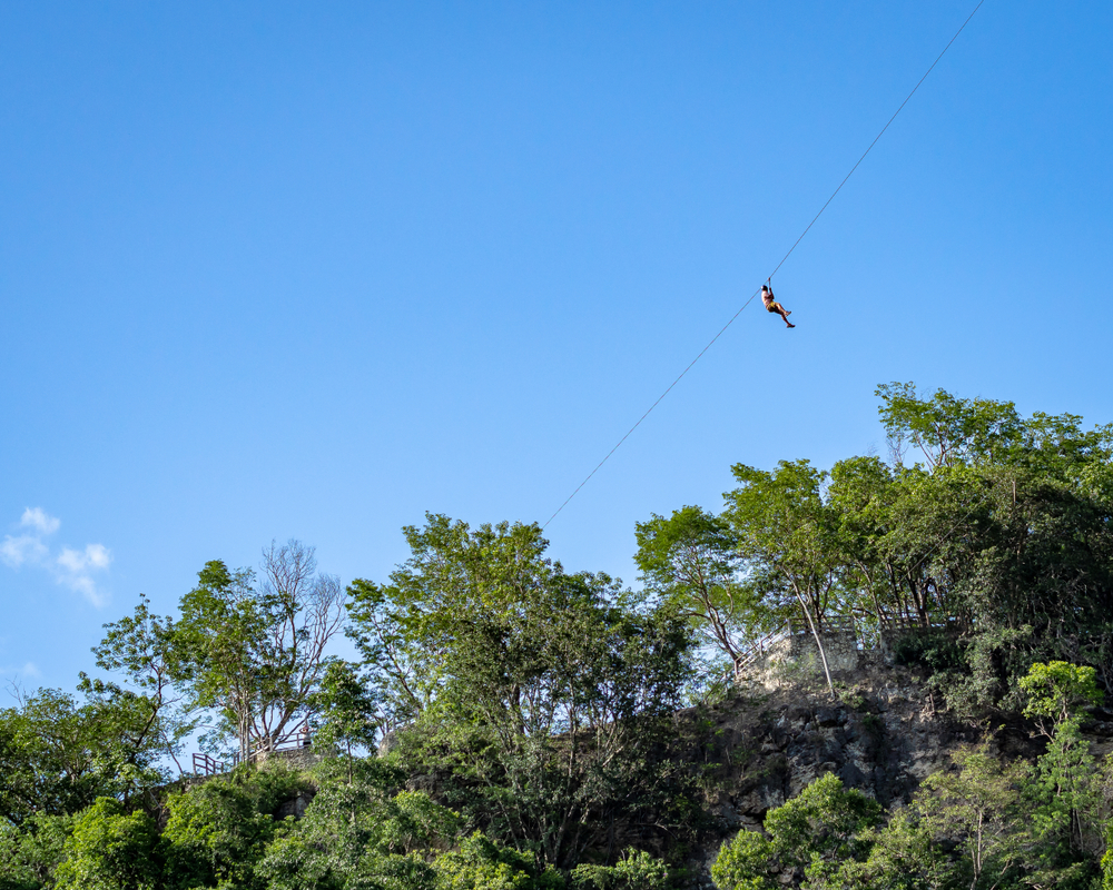 Ziplining in Mexico
