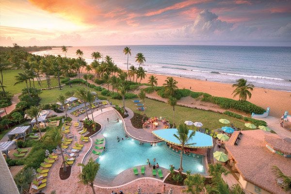 wyndham grand rio mar is an oceanfront resort on the beaches of Puerto Rico