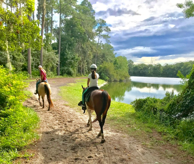 Hilton Head Horseback riding at Lawton Stables