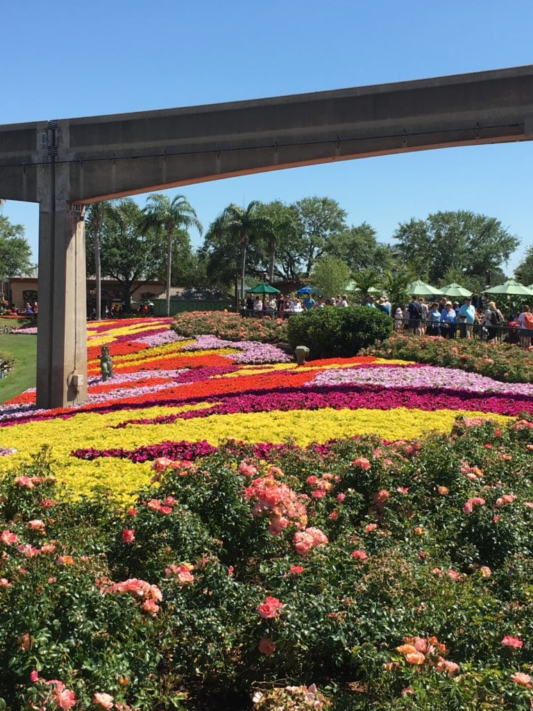 Epcot in the Spring, Festival of Flowers