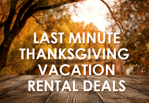 the best thanksgiving vacations timeshare rentals