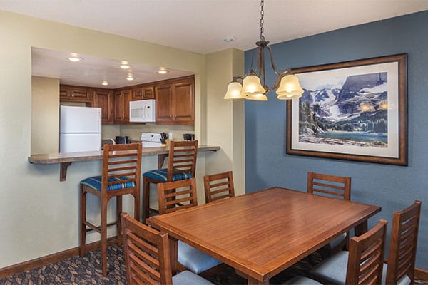 Worldmark Tahoe III Dining Room