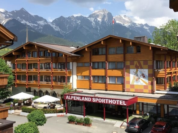 Alpenland Sporthotel front view