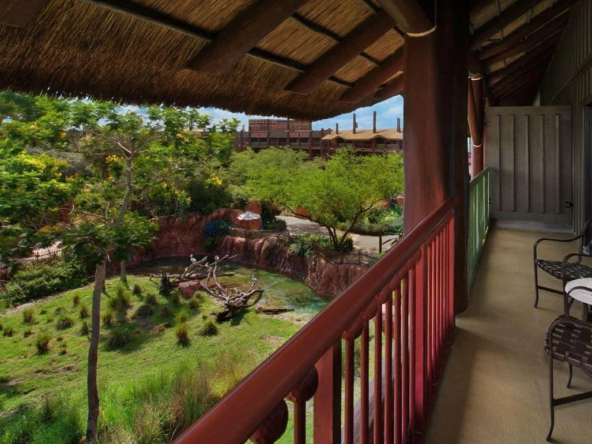 Disney’s Animal Kingdom Lodge Villas Balcony