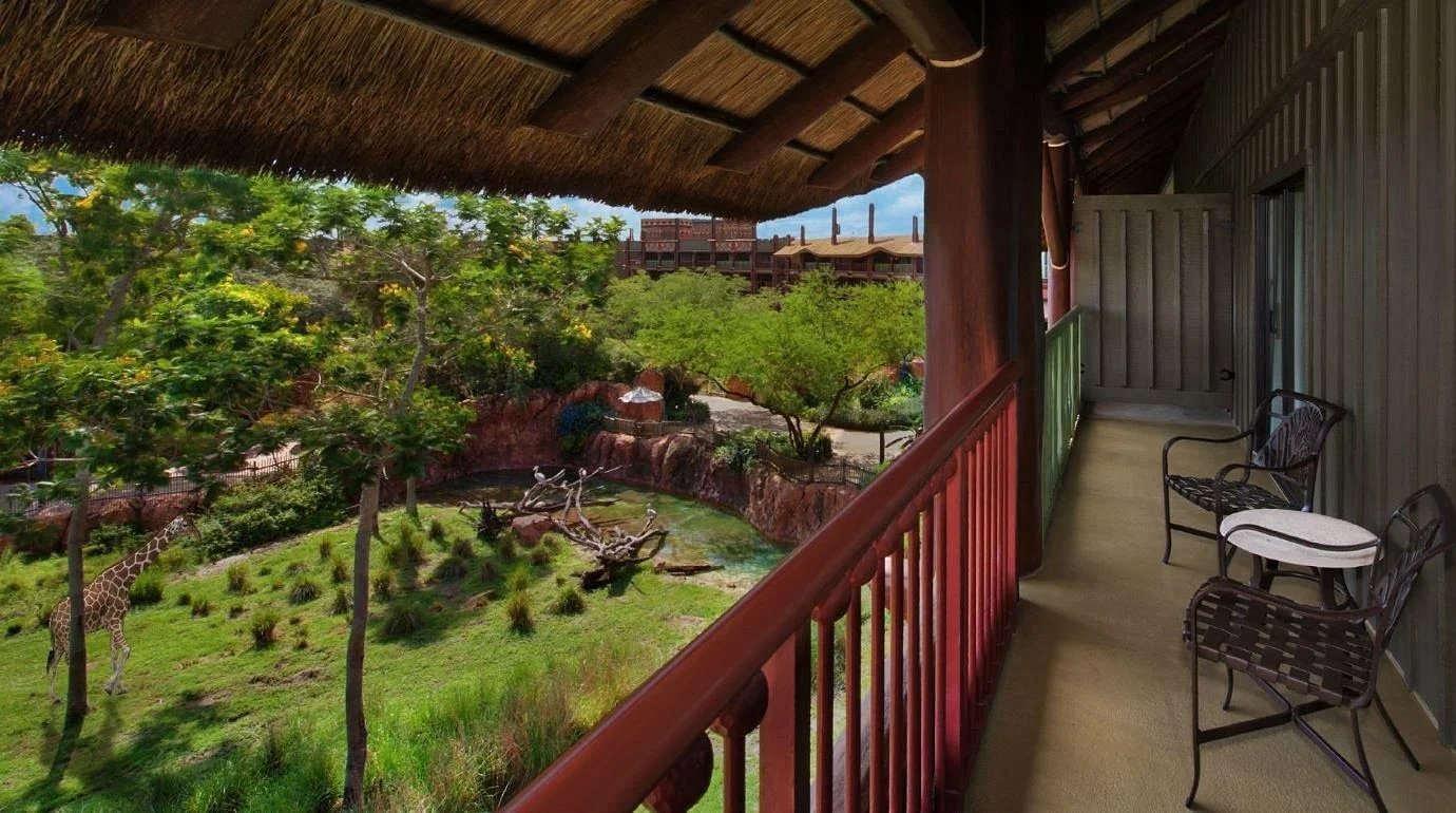 Disney’s Animal Kingdom Lodge Villas Balcony
