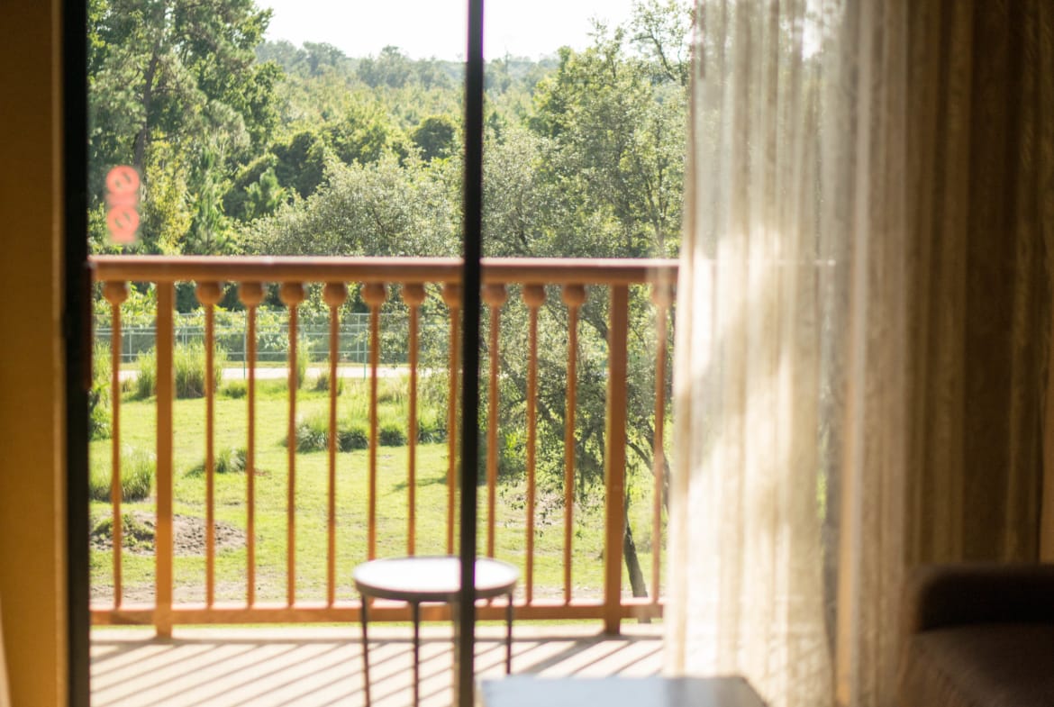 balcony at animal kingdom villa