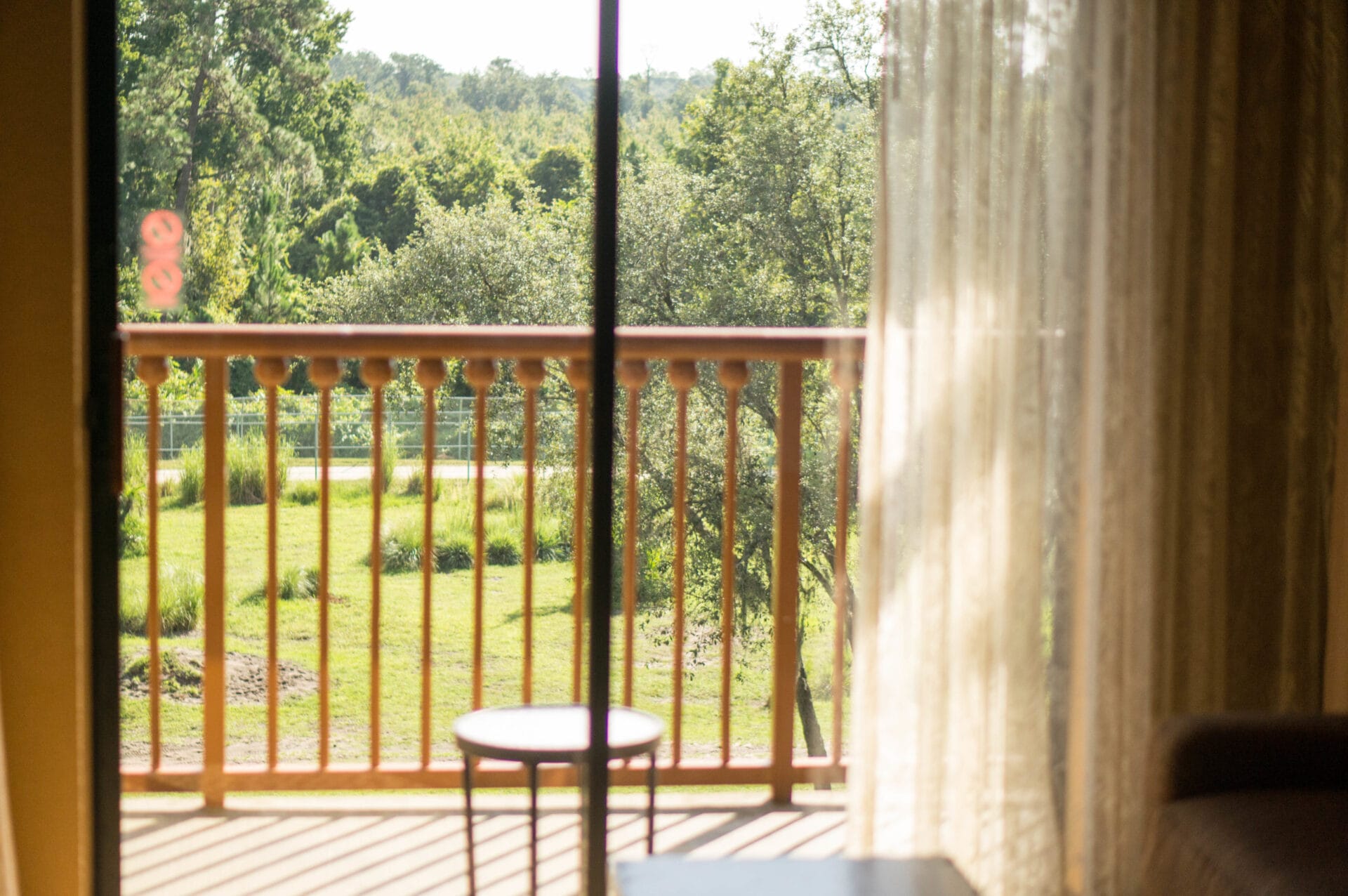 balcony at animal kingdom villa