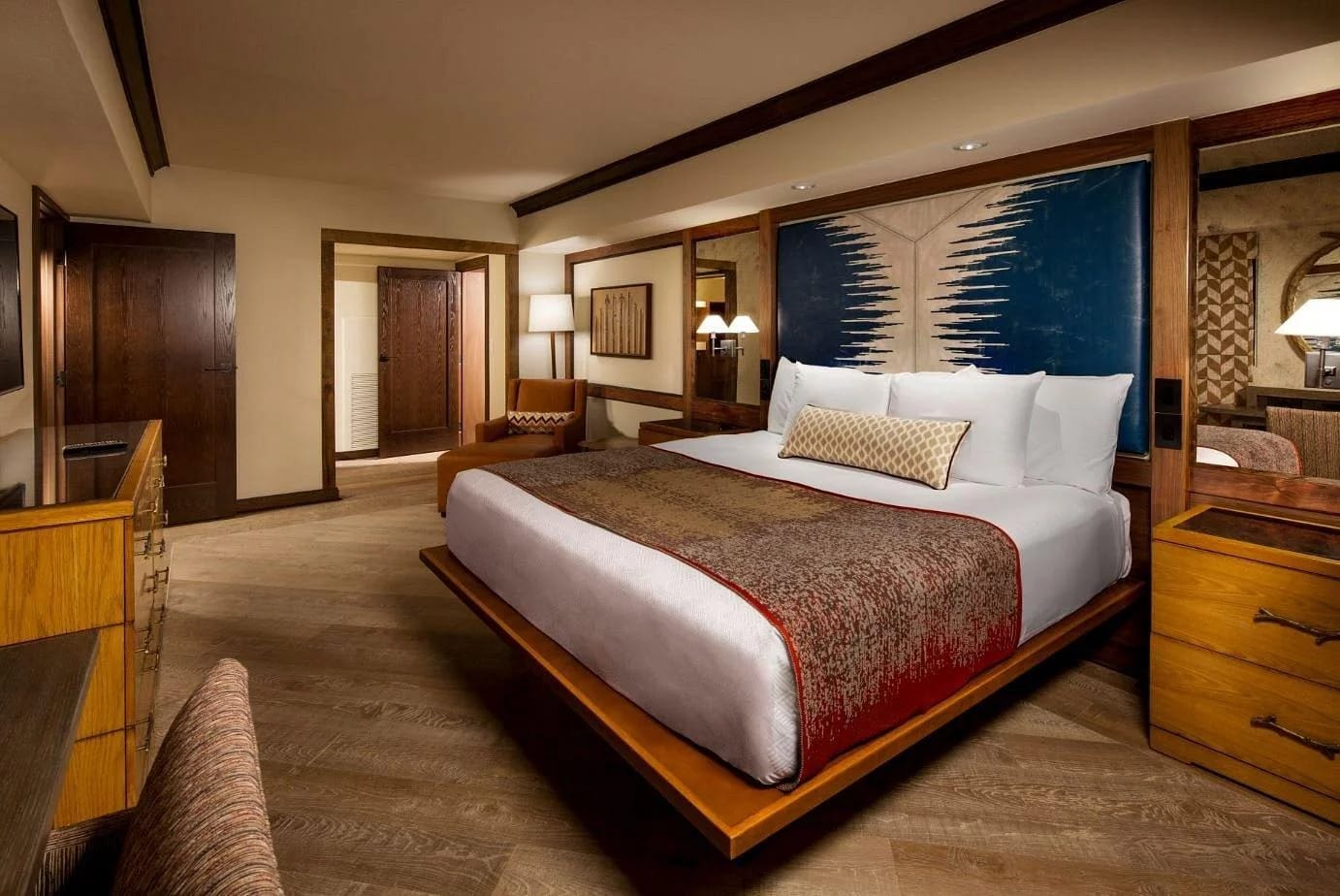 Copper Creek Villas & Cabins At Disney’s Wilderness Lodge Bedroom explore membership at DVC resorts