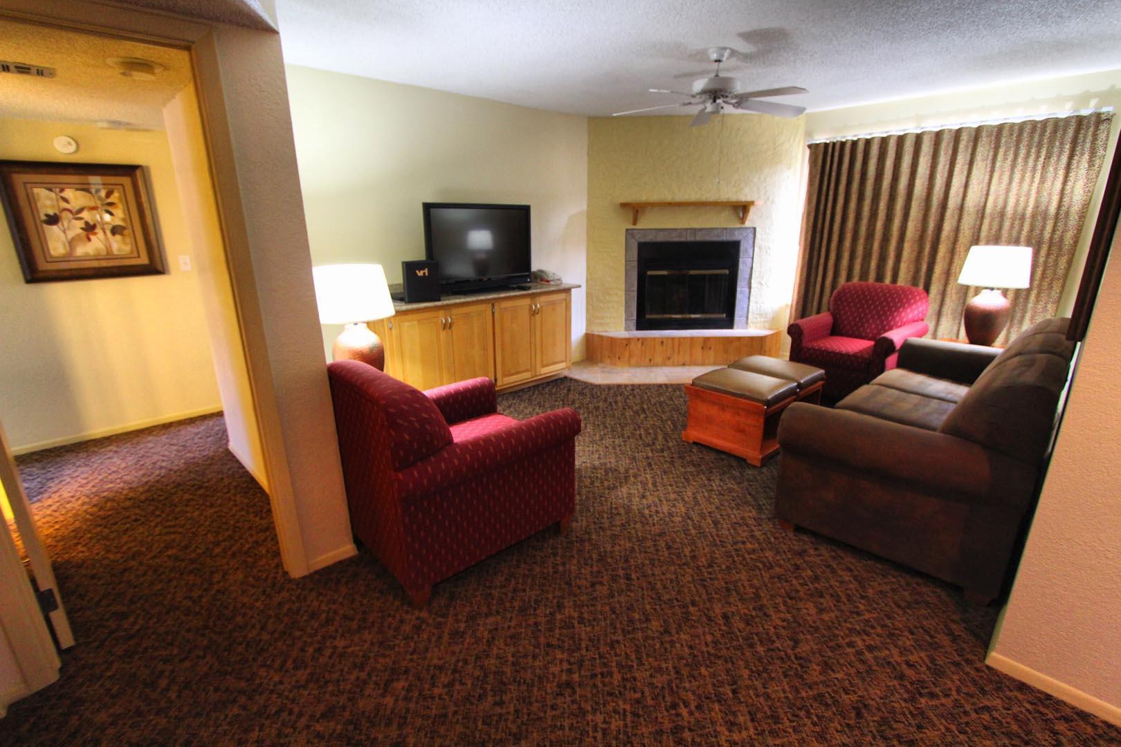 Crown Point Resort — Living Area