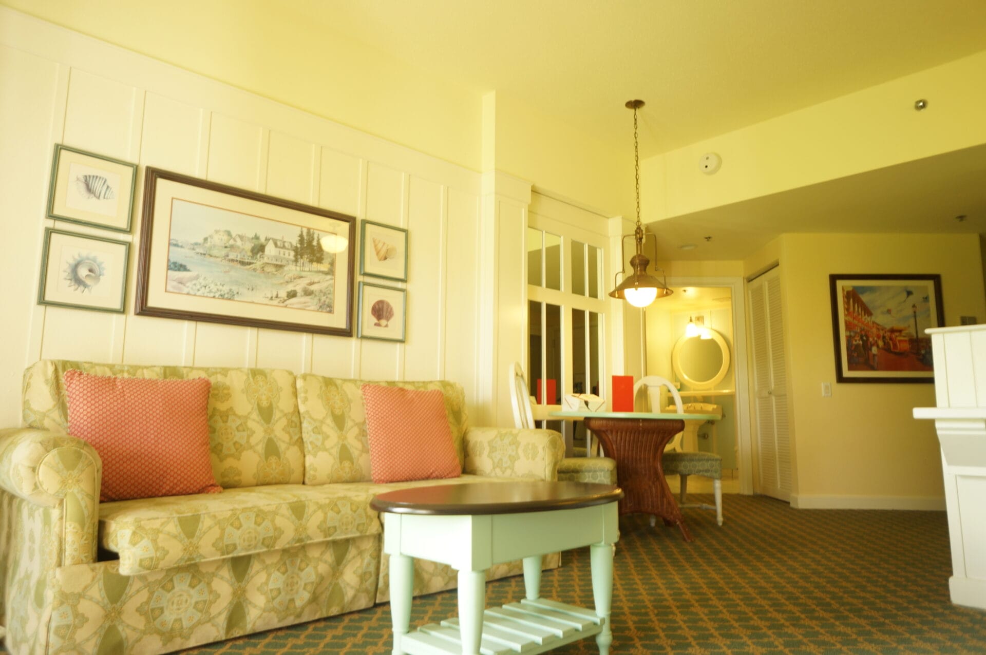 boardwalk villas living room