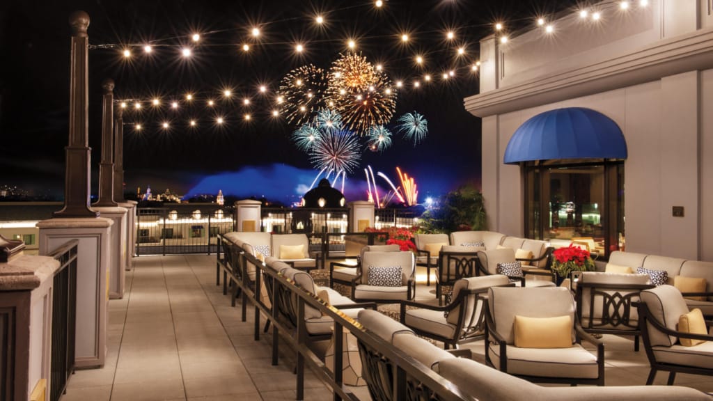 Disney's Riviera Resort Fireworks View by Disney Vacation Development inc