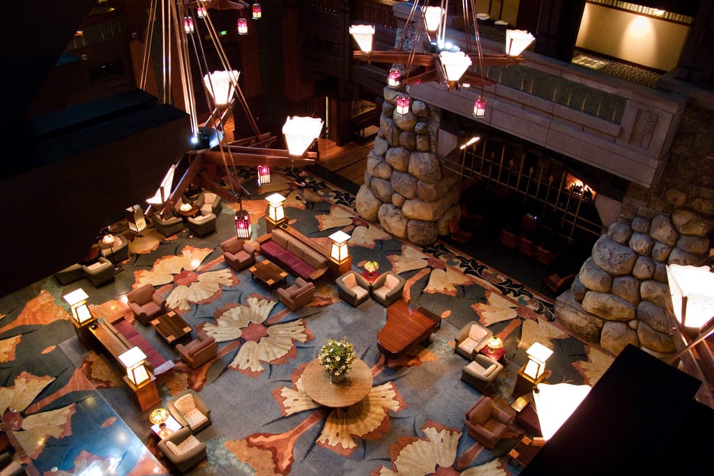 grand californian lobby view