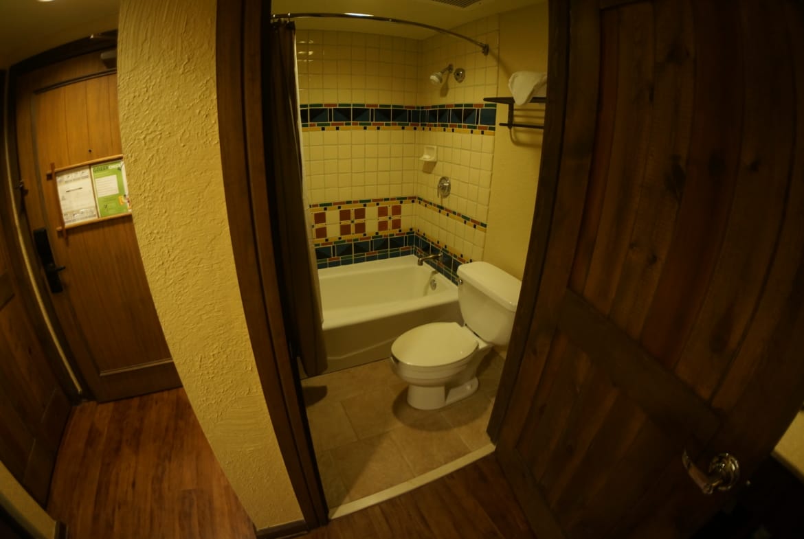wilderness lodge bathroom
