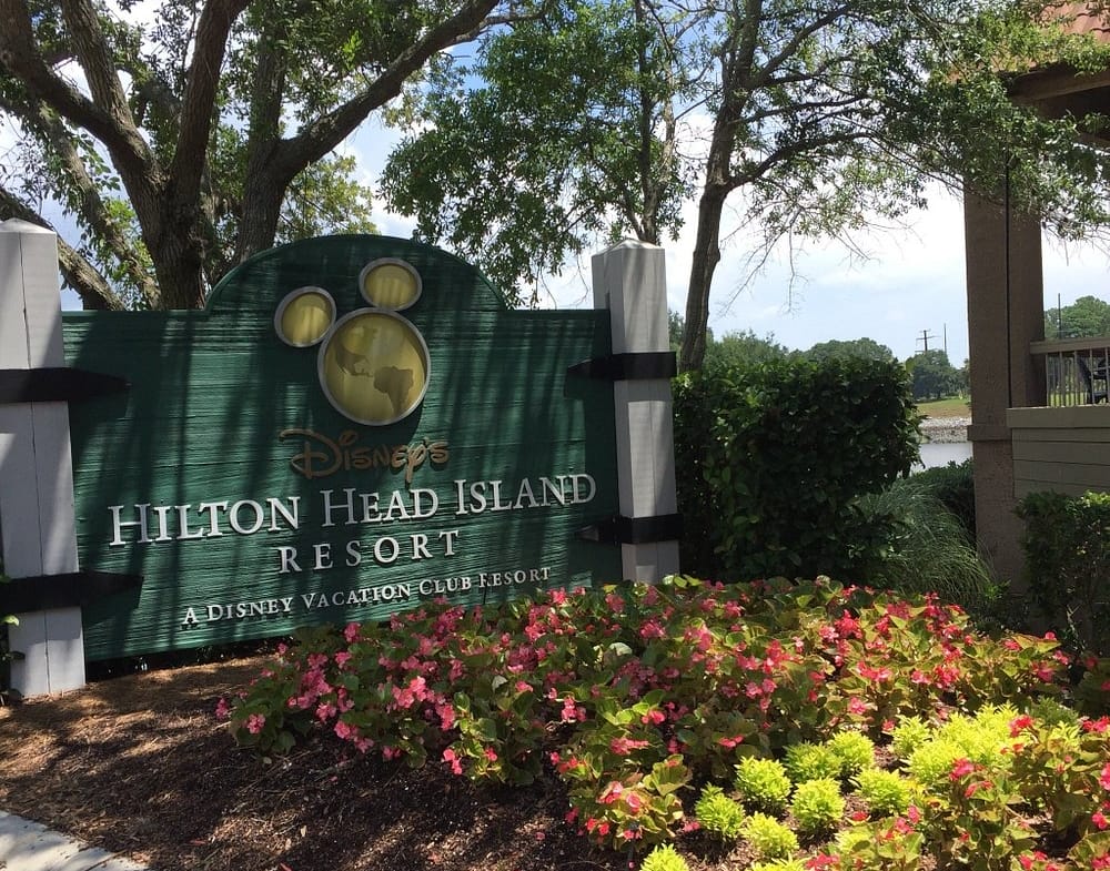 disney's hilton head sign