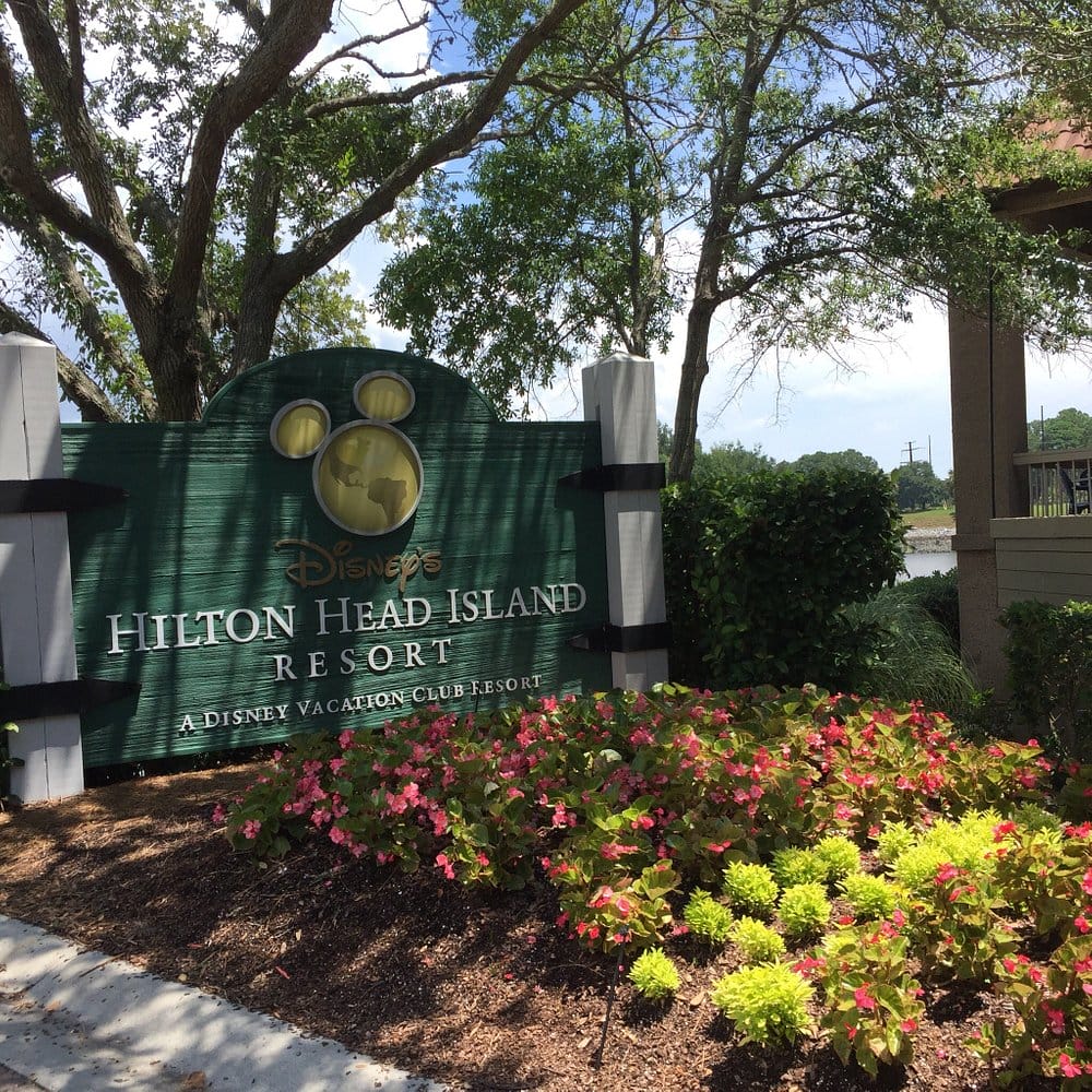 disney's hilton head sign