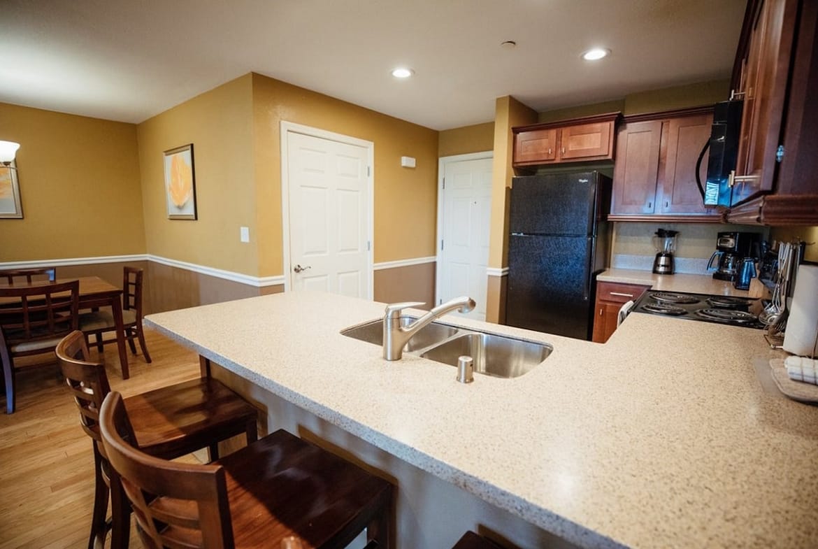 Galveston Seaside Resort Unit Kitchen