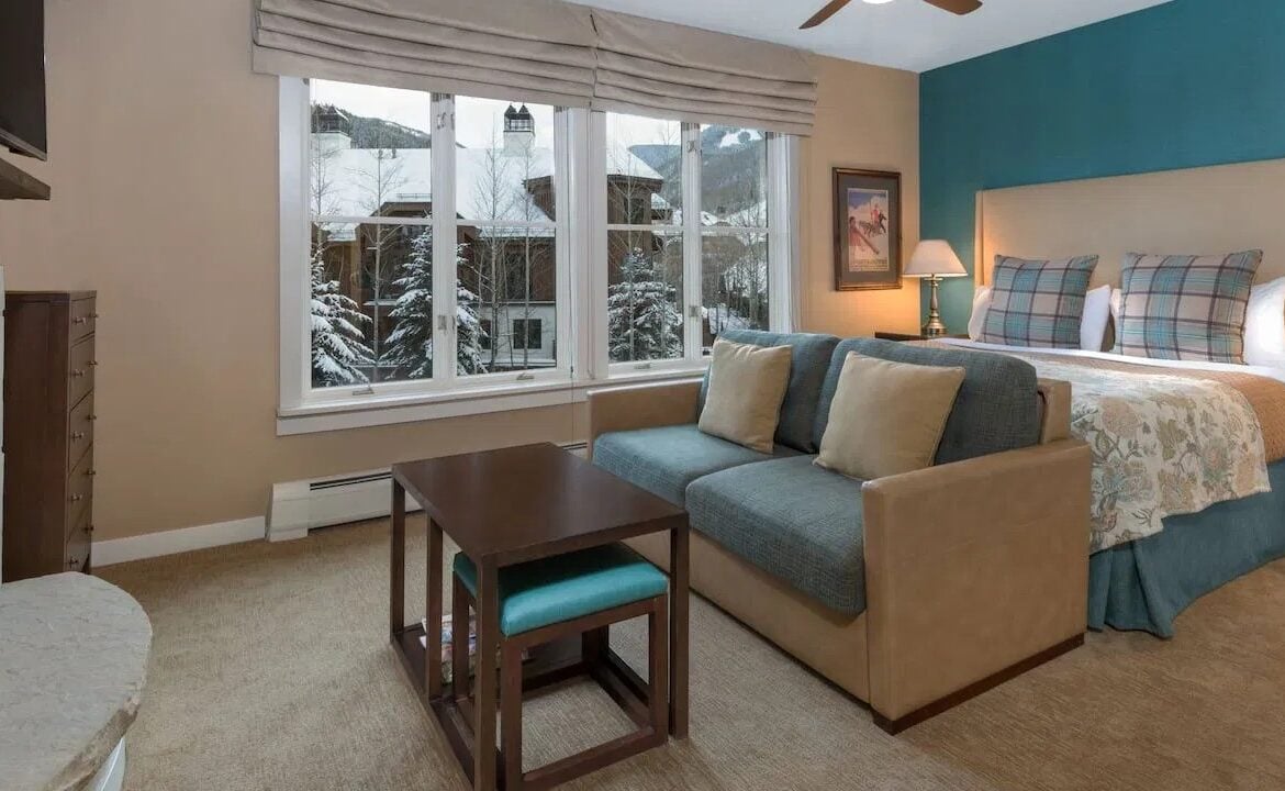 Hyatt Mountain Lodge Bedroom