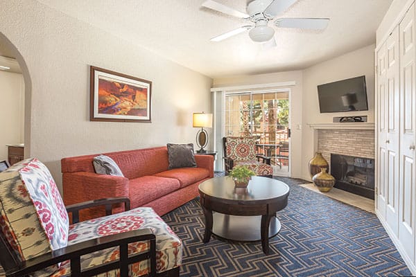 Worldmark Las Vegas Living Room