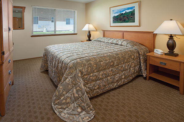 Worldmark Leavenworth Master Bedroom