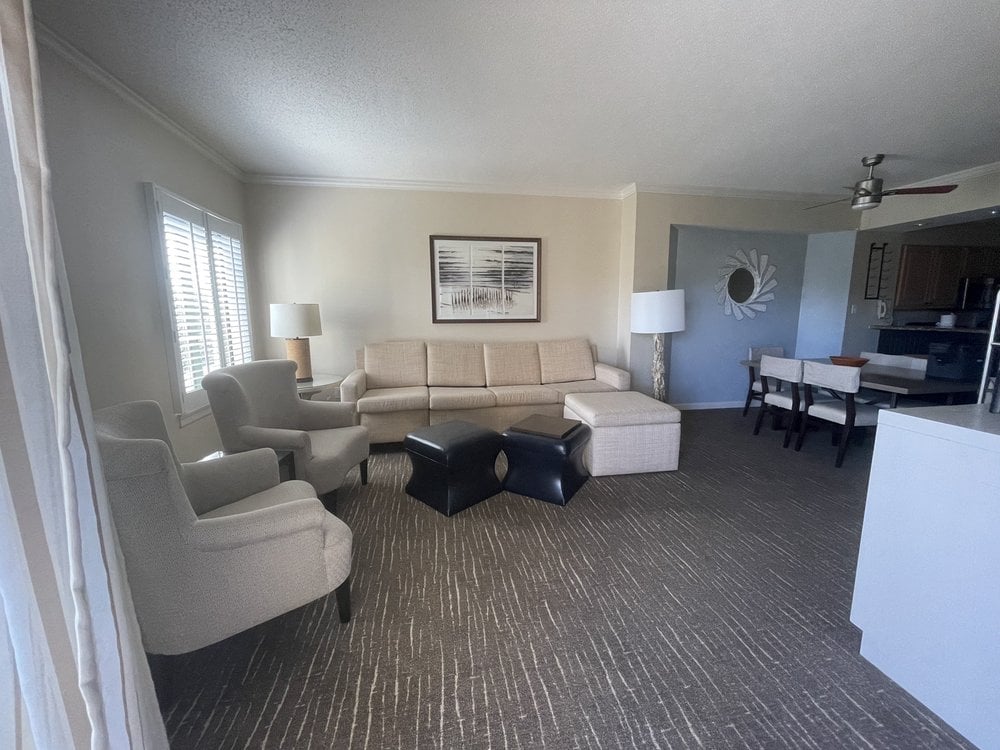 Marriott’s Barony Beach Club Living Room
