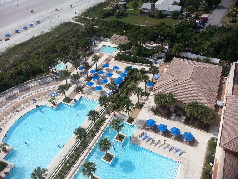 Marriott’s OceanWatch Villas at Grande Dunes Aerial View
