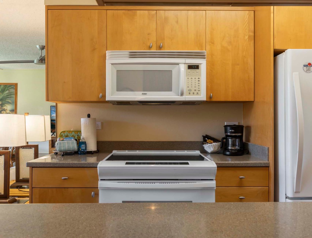 Maui Sunset I And II Kitchen