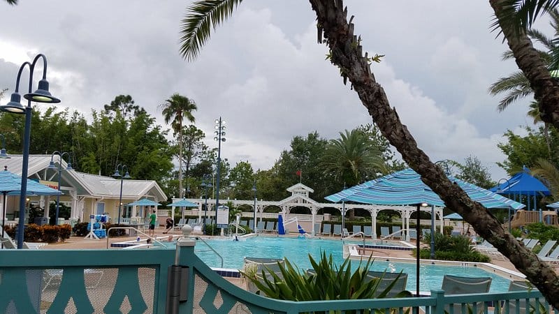 pool view of old key west