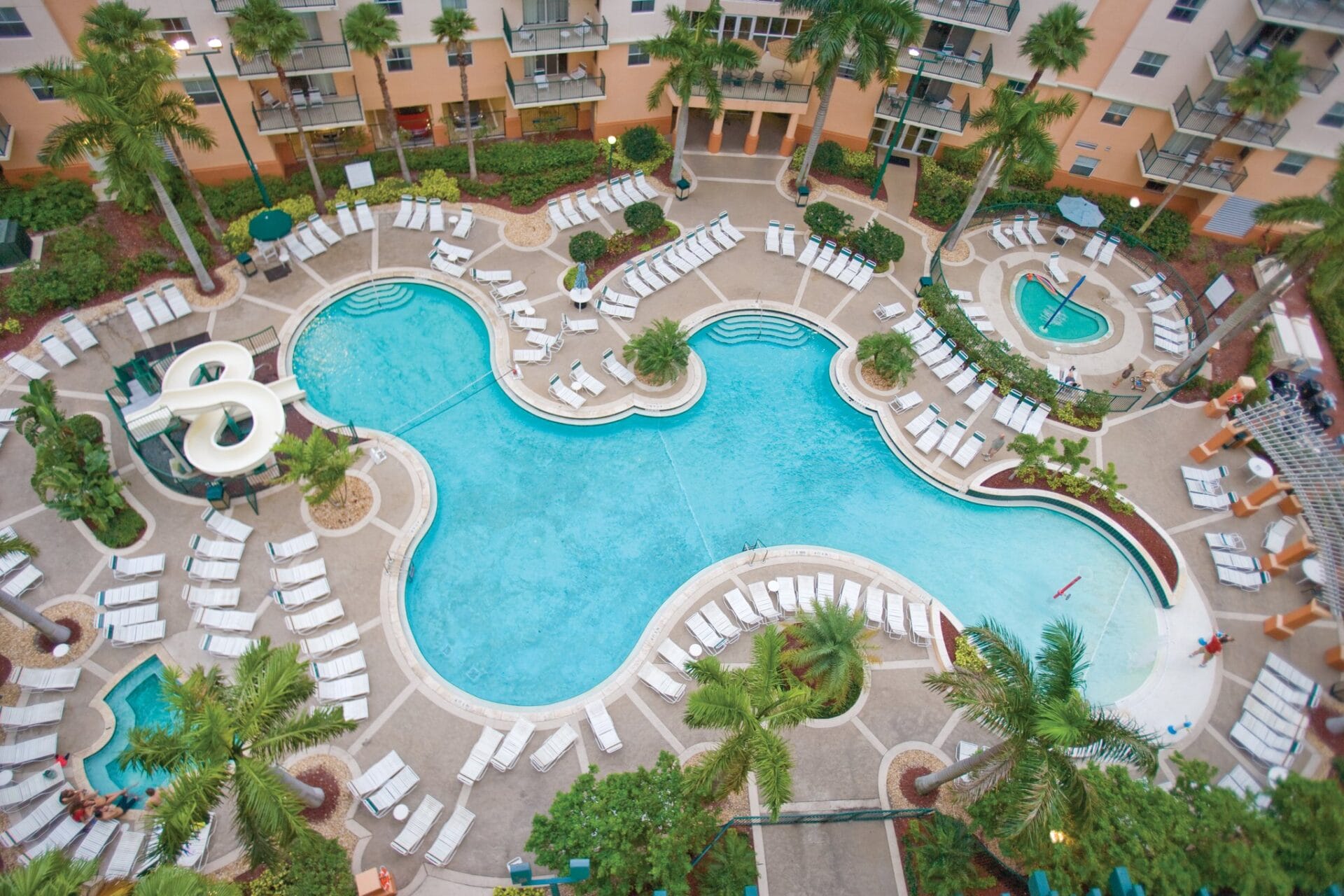 Wyndham Palm Aire Pool Overhead