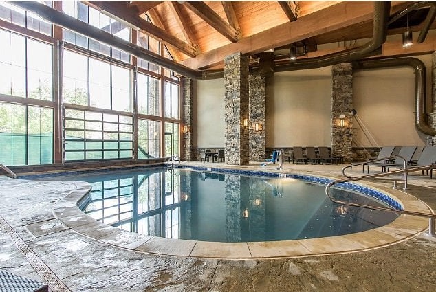 Indoor Pool At Paradise Point Resort