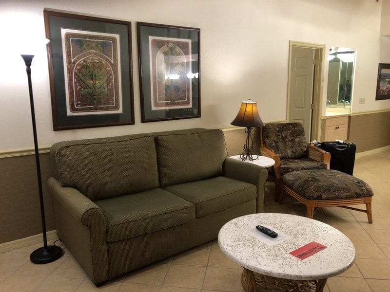 Parkway International Resort Living Area