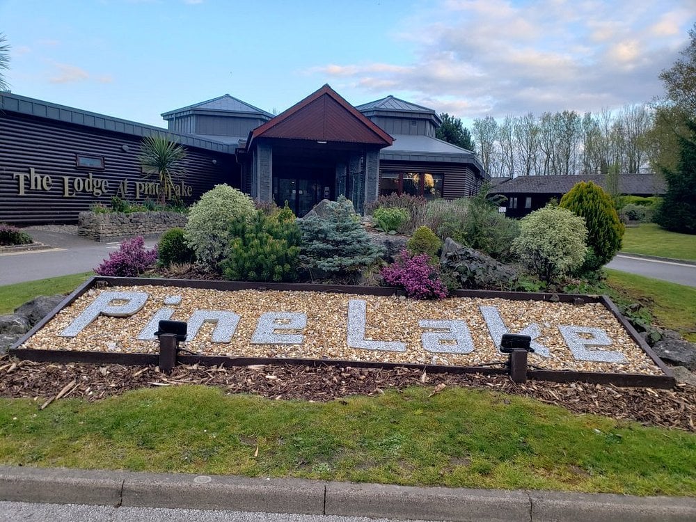 Pine Lake Resort Entrance