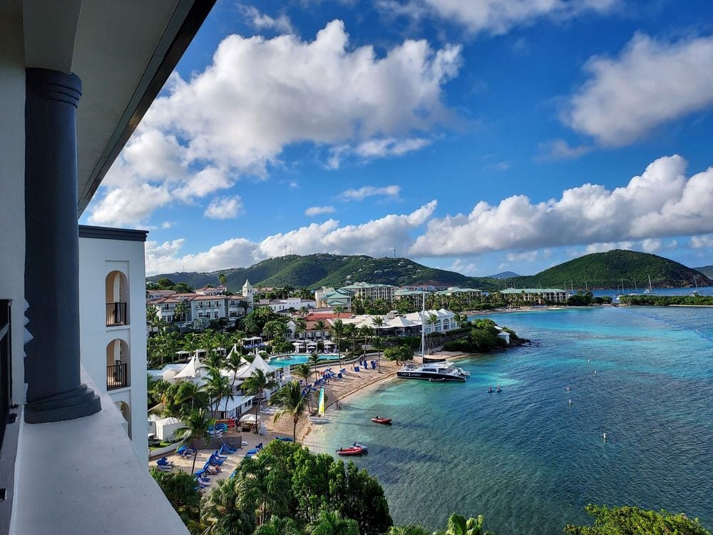Ritz-Carlton St. Thomas Top Floor View