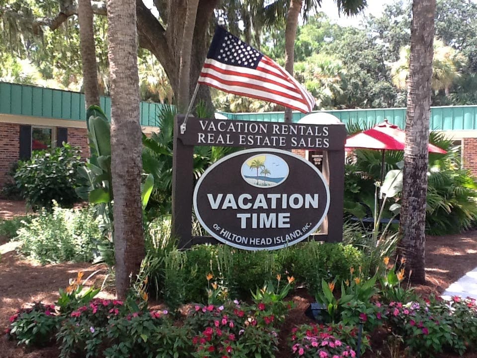 Vacation Time Sign