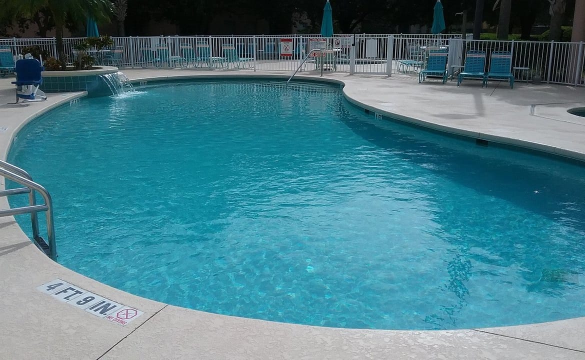 Vacation Villas At Fantasyworld pool full view
