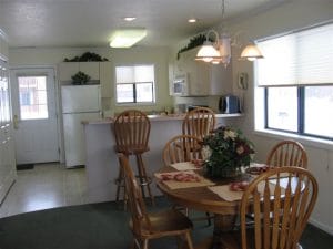 Village West Resort open dining area