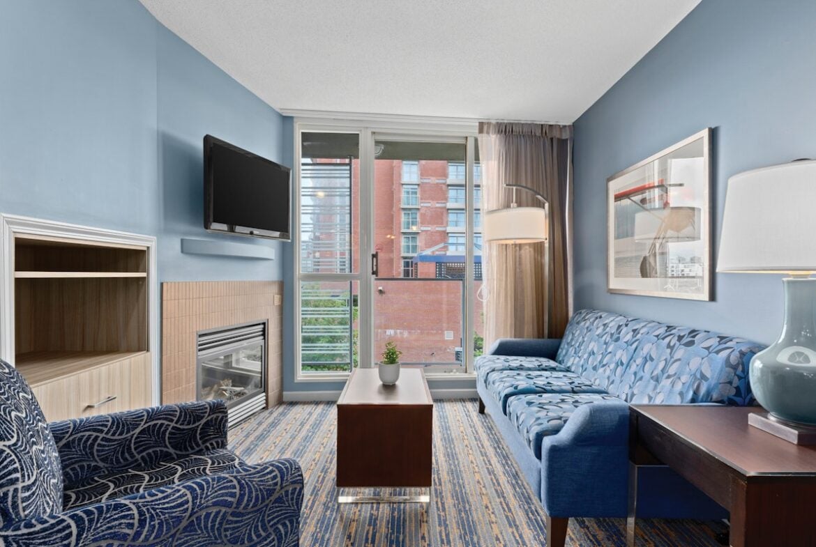 WorldMark Victoria Living Area