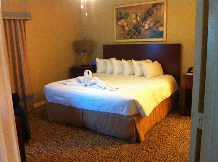 Wyndham Cypress Palms bed area