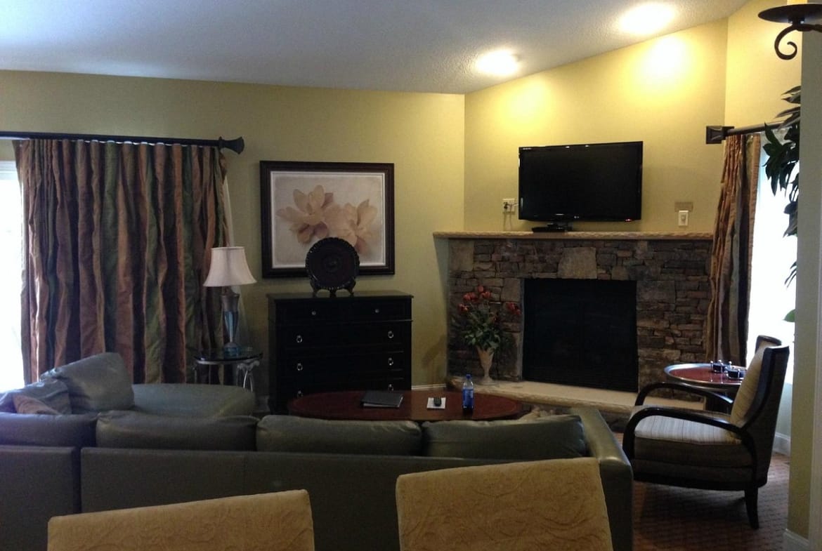 Wyndham Fairfield Glade living room