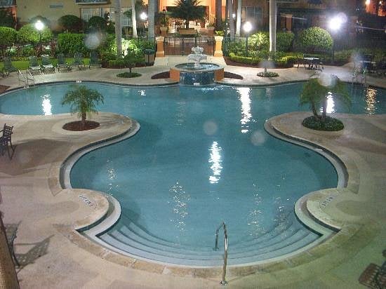 Wyndham Palm Aire pool area