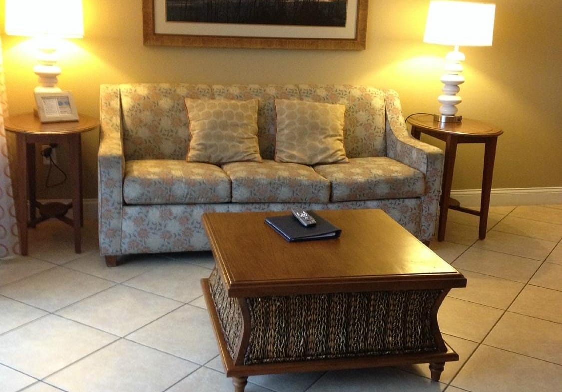 Wyndham Panama City Beach couch