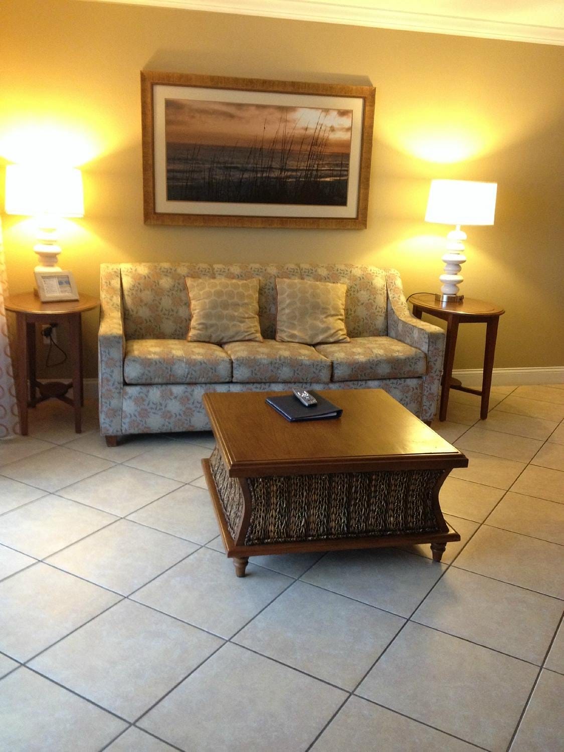 Wyndham Panama City Beach couch