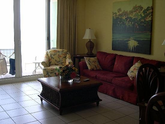 Wyndham Panama City Beach living room
