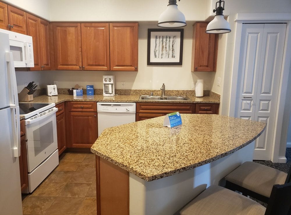 Wyndham Steamboat Springs Resort kitchen counter