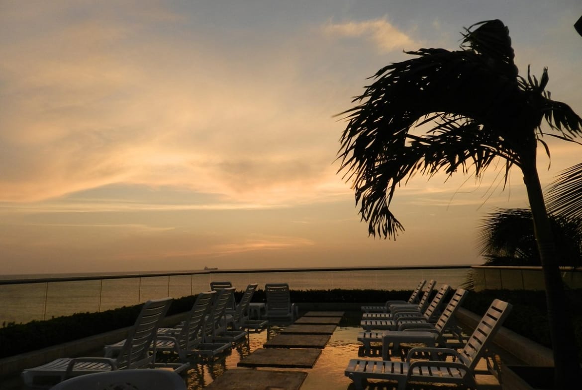 Zuana Beach Resort lounge area