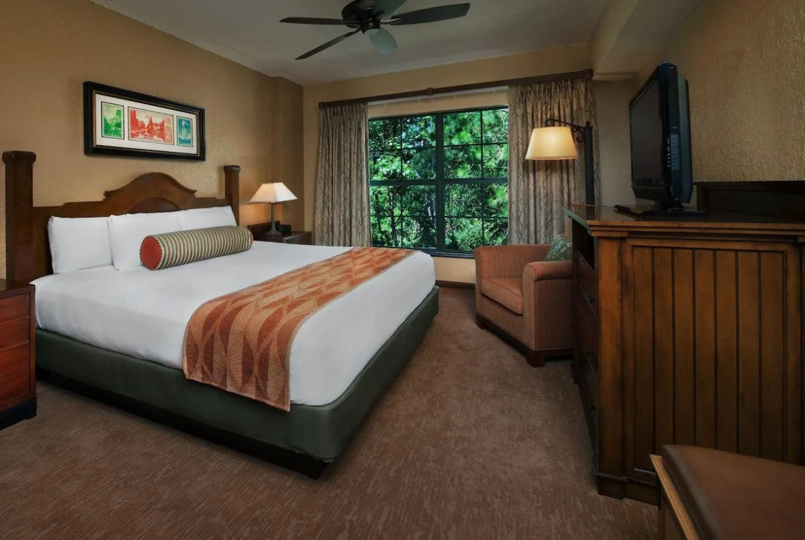 Disney's Boulder Ridge Villas At Wilderness Lodge Bedroom