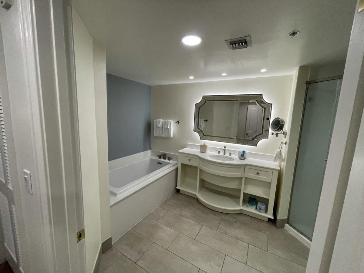 Disney’s Saratoga Springs Resort Bathroom
