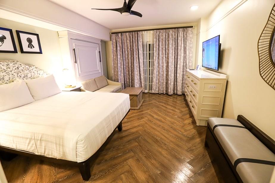Disney’s Saratoga Springs Resort Bedroom