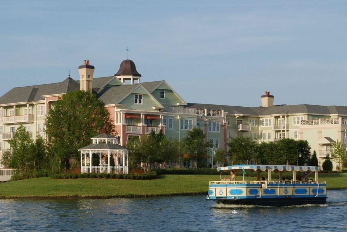 Disney’s Saratoga Springs Resort Boat