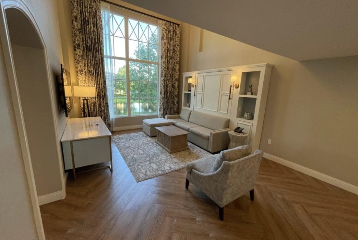 Disney’s Saratoga Springs Resort Living Room