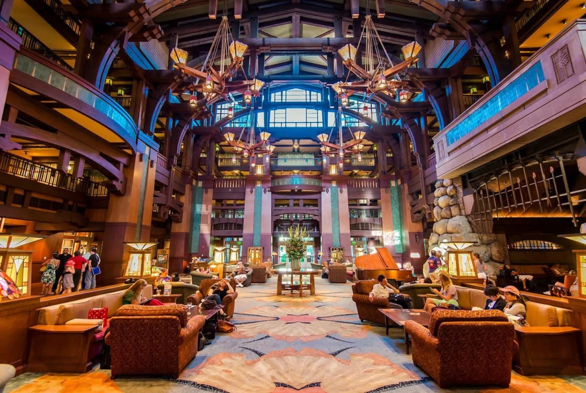 Disney's Villas At The Grand Californian Lobby